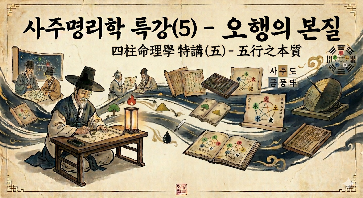 사주명리학 특강(5) - 오행의 본질