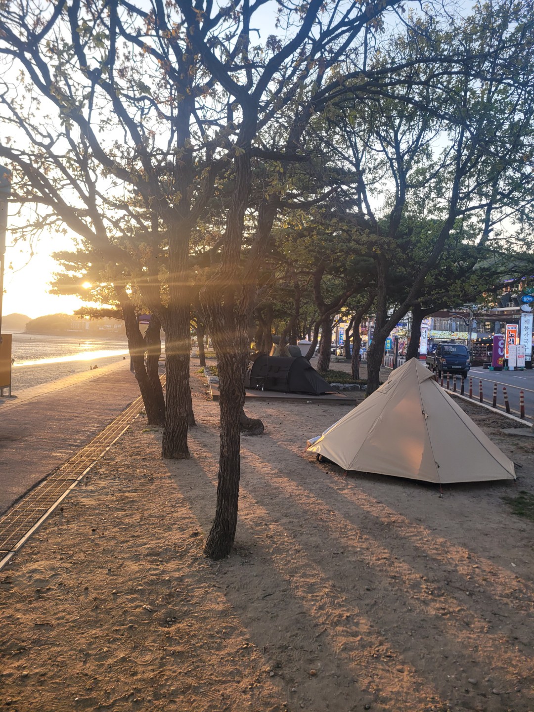 강화도 노지캠핑입니다
