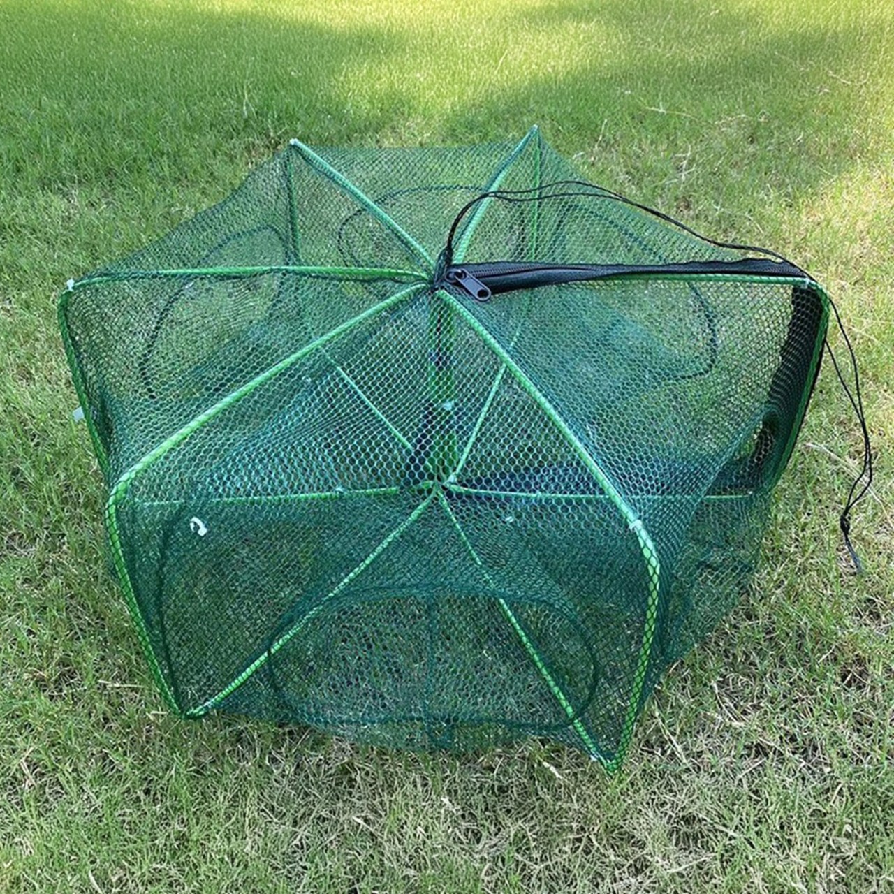 접이식 6구멍 물고기 그물망 통발
