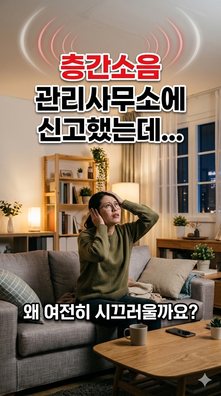 관리사무소 신고해도 소용없는 이유 (속기사가 알려드려요)