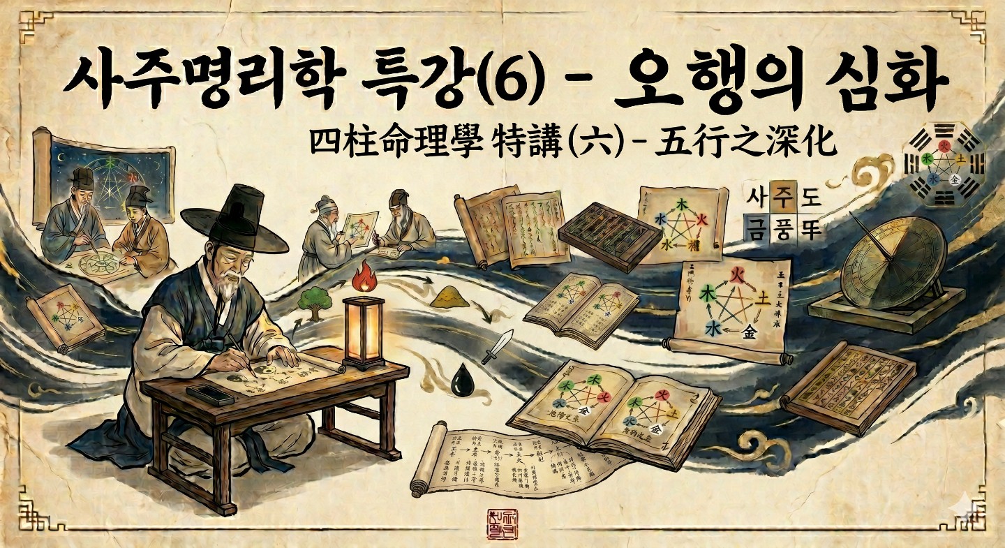 사주명리학 특강(6) - 오행의 심화
