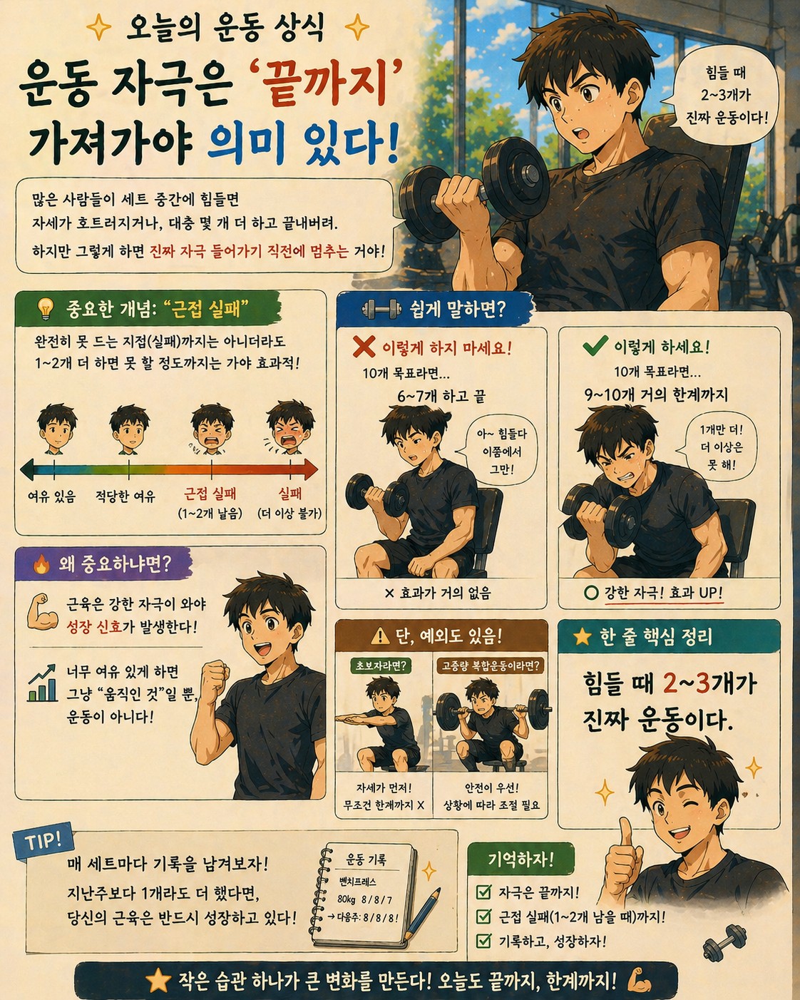 아홉번째 운동상식