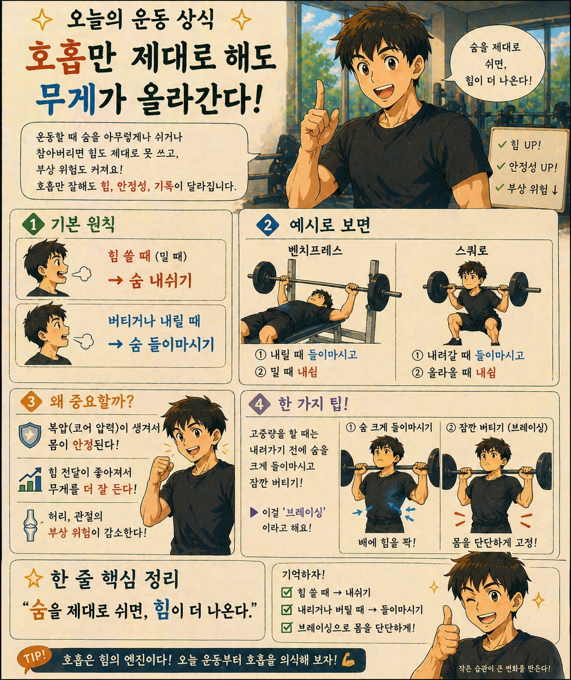 열번째 운동상식