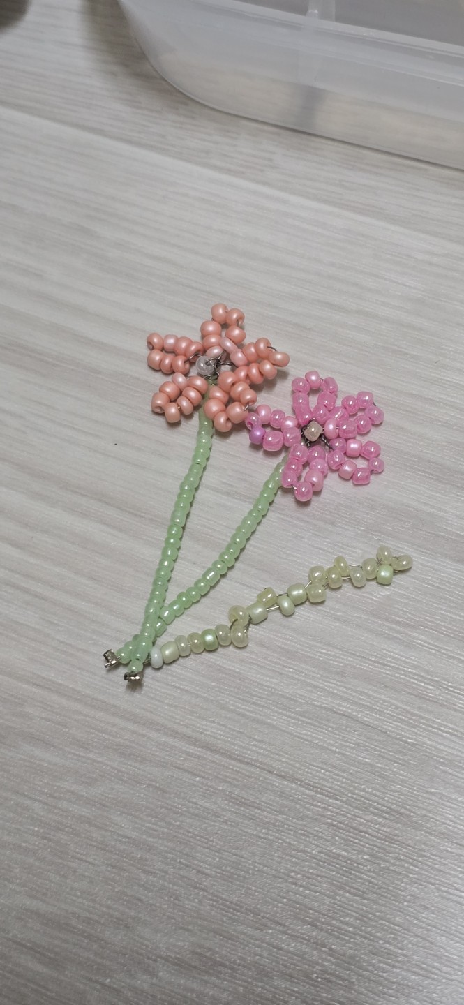 비즈 꽃, 비즈 화분 이요 ^^