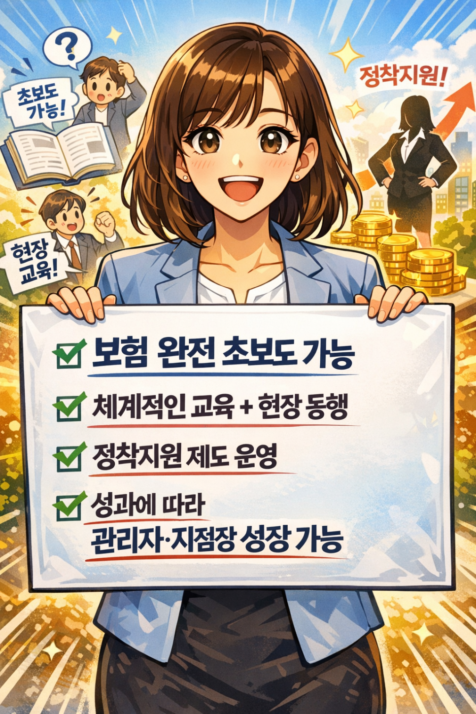 신입 / 경력 보험설계사 모집