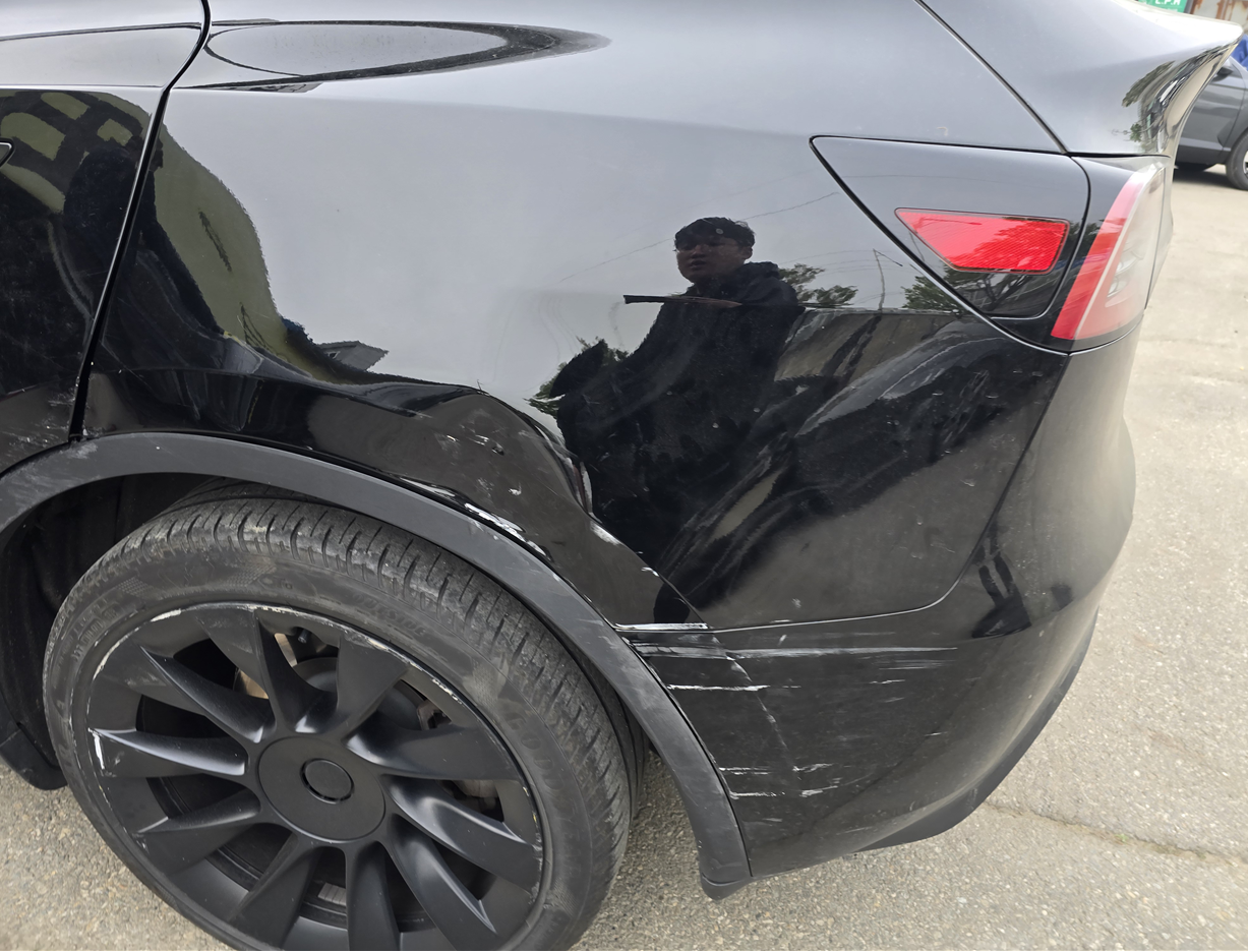 TESLA MODELY 사고수리 후기