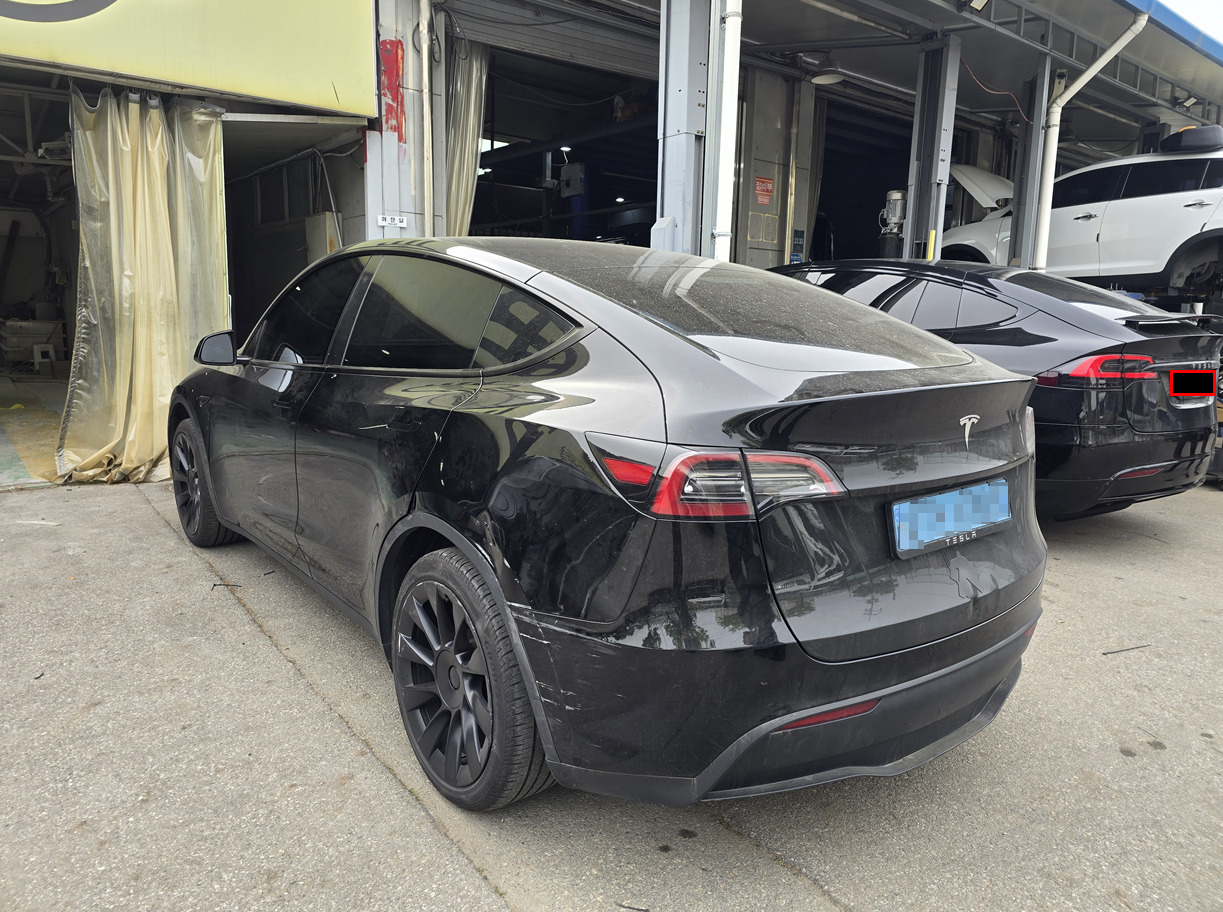 TESLA MODELY 사고수리 후기