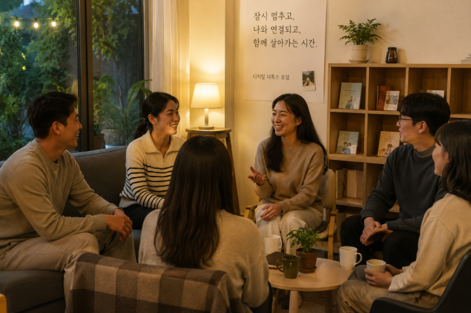 디지털 디톡스 모임을 시작하게 된 이유