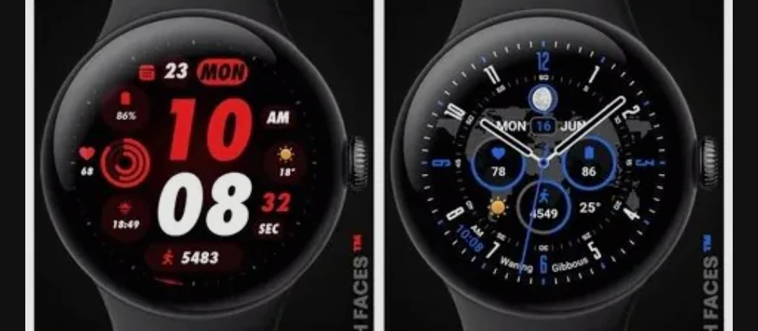 [구글플레이] 갤럭시워치 페이스 WATCH FACES 2종+플라워 (0원)