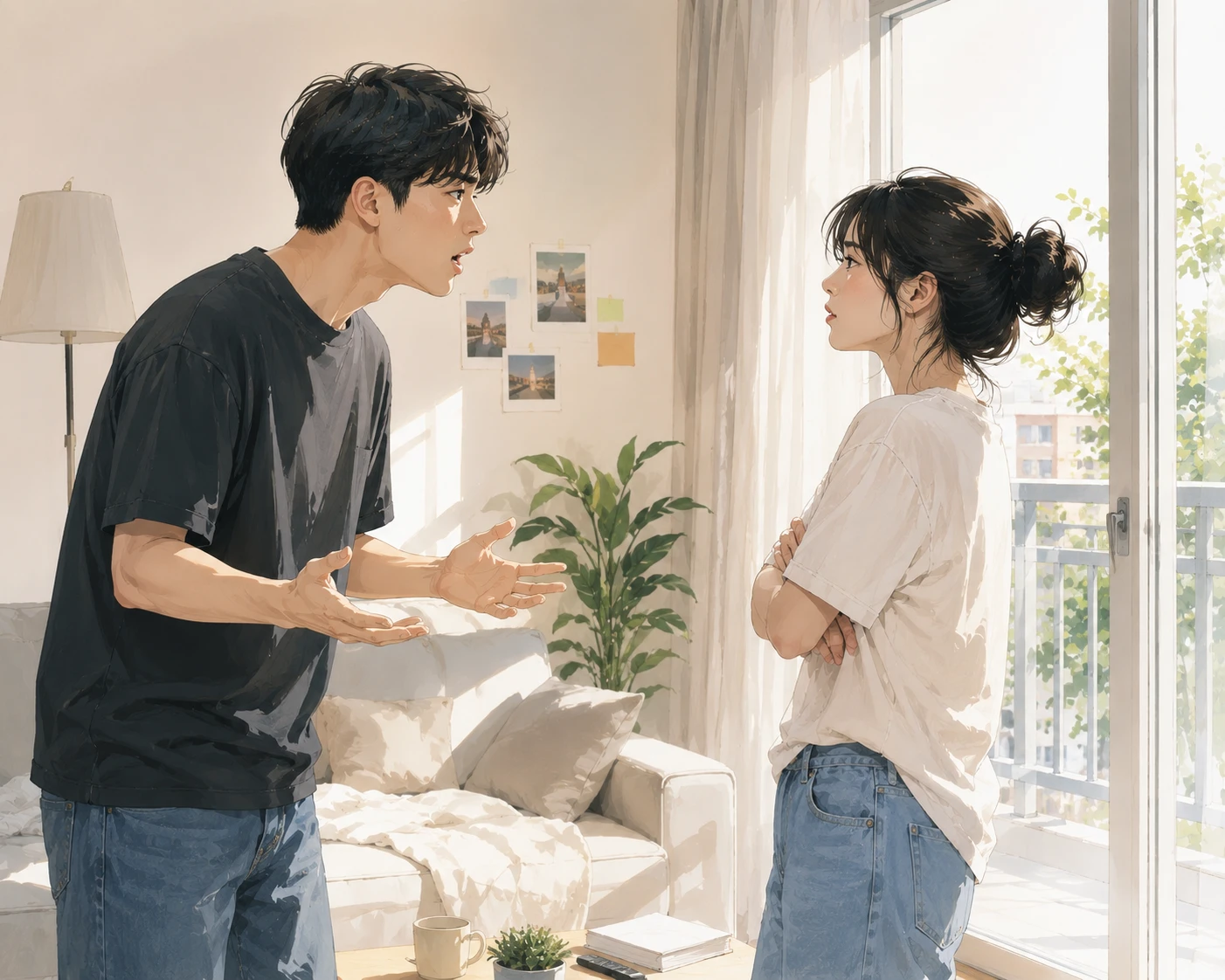 오늘 싸우고 돌아가는 길이라면