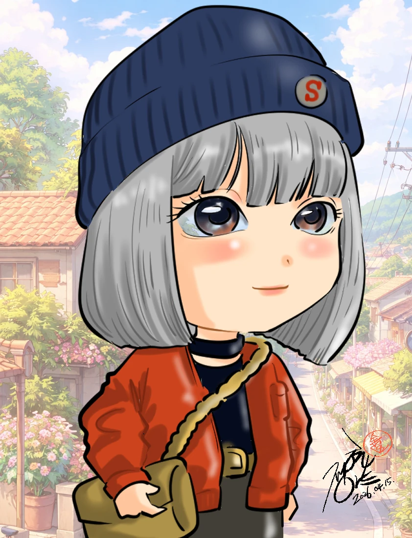 습작 올렸습니다 캐릭터 그렸어요