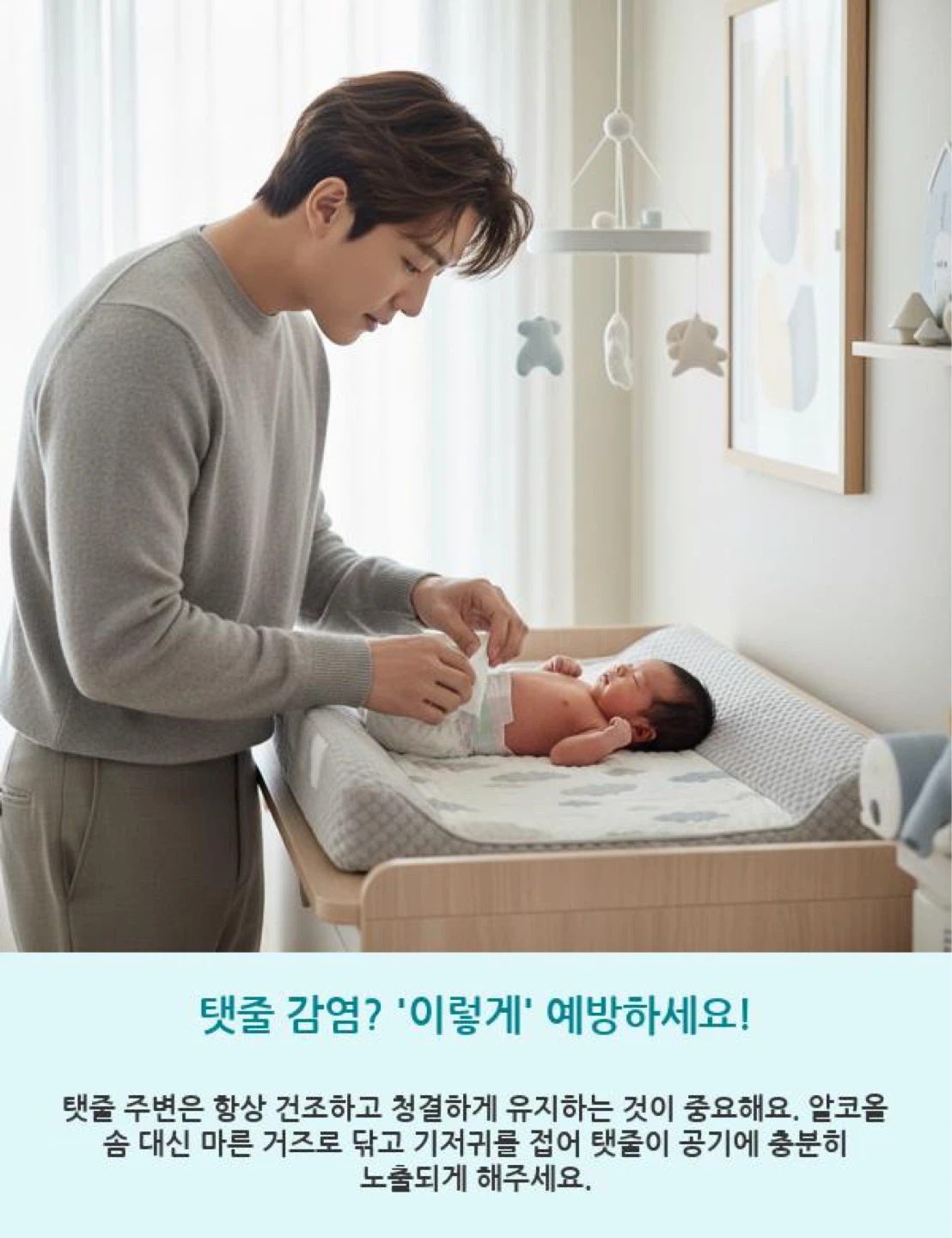 초보맘 필독! 탯줄 ‘이것’만 알아도 육아 레벨 UP!