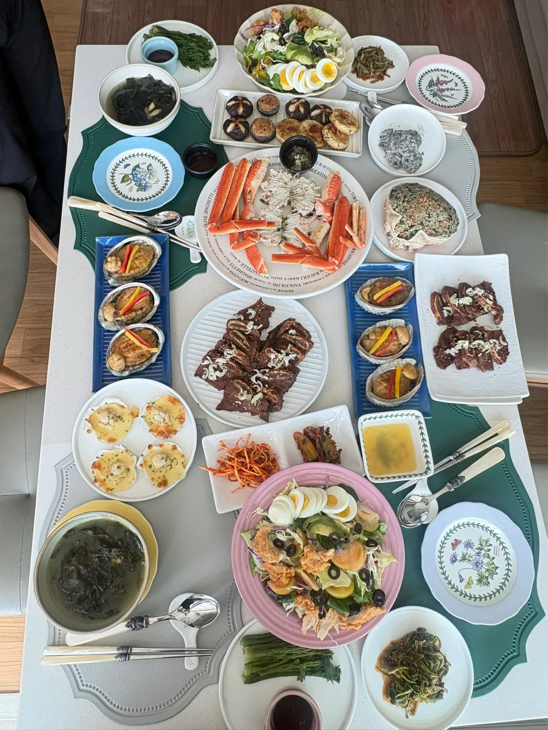 엄마가 차려준 생일상