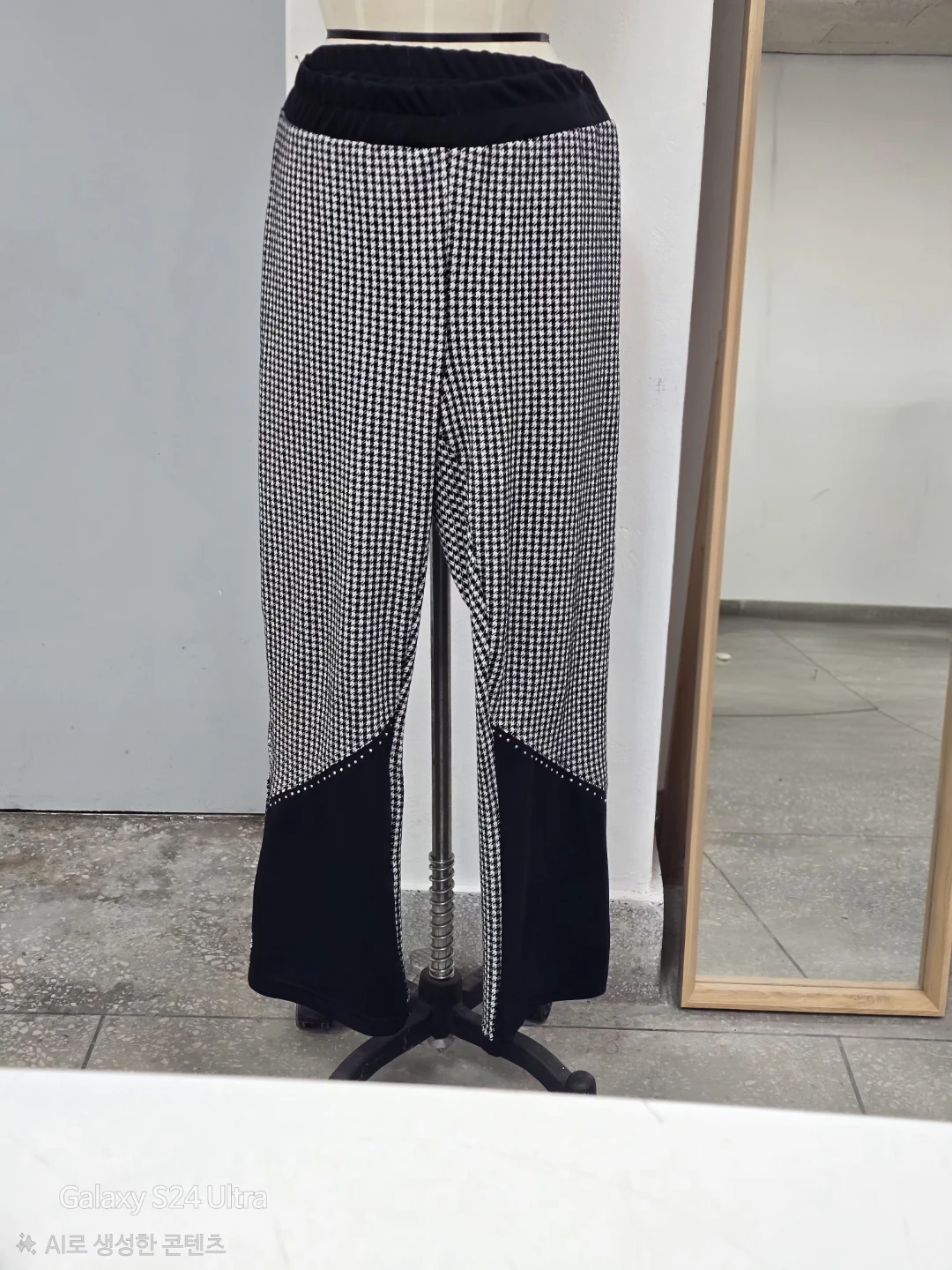 가디건과 바지 만들기(자투리 원단 활용한)