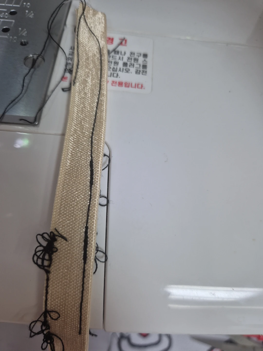 안녕하세요! 자노메 3160QDC 재봉틀 밑실고장?
