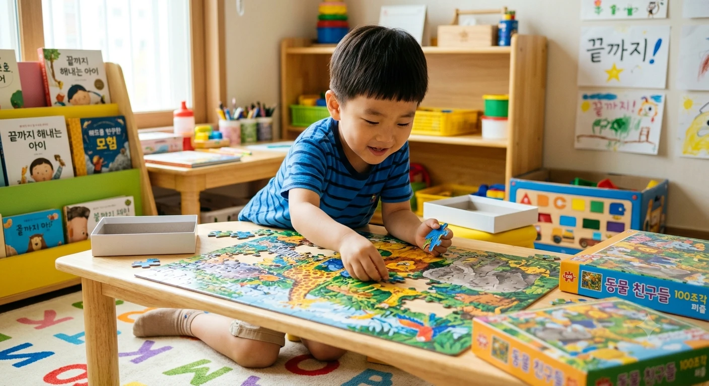 산만한아이를 성실한 아이로 키워보기!!
