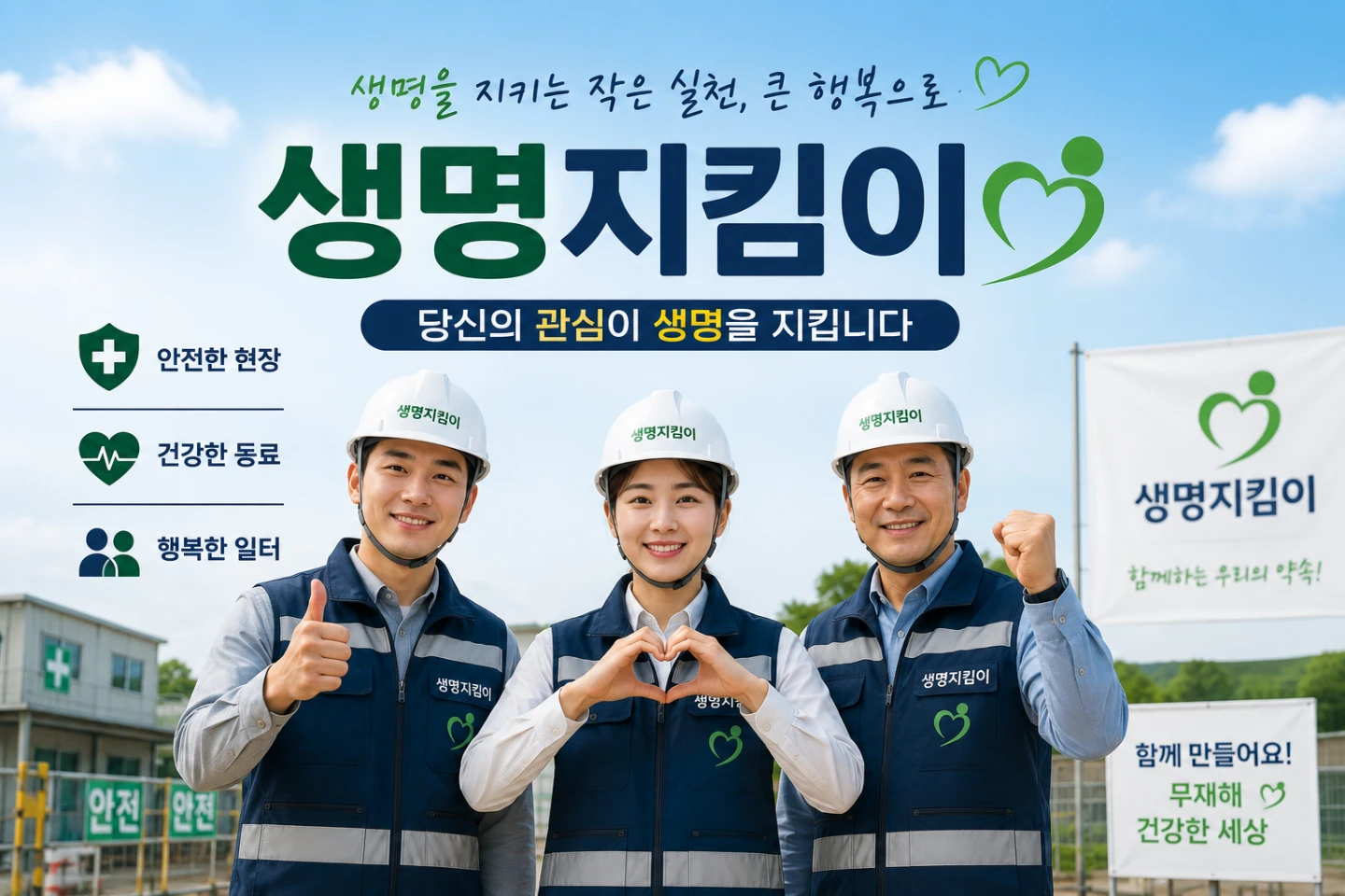 고덕 삼성반도체현장 생명지킴이 / 초보, 중장년가능