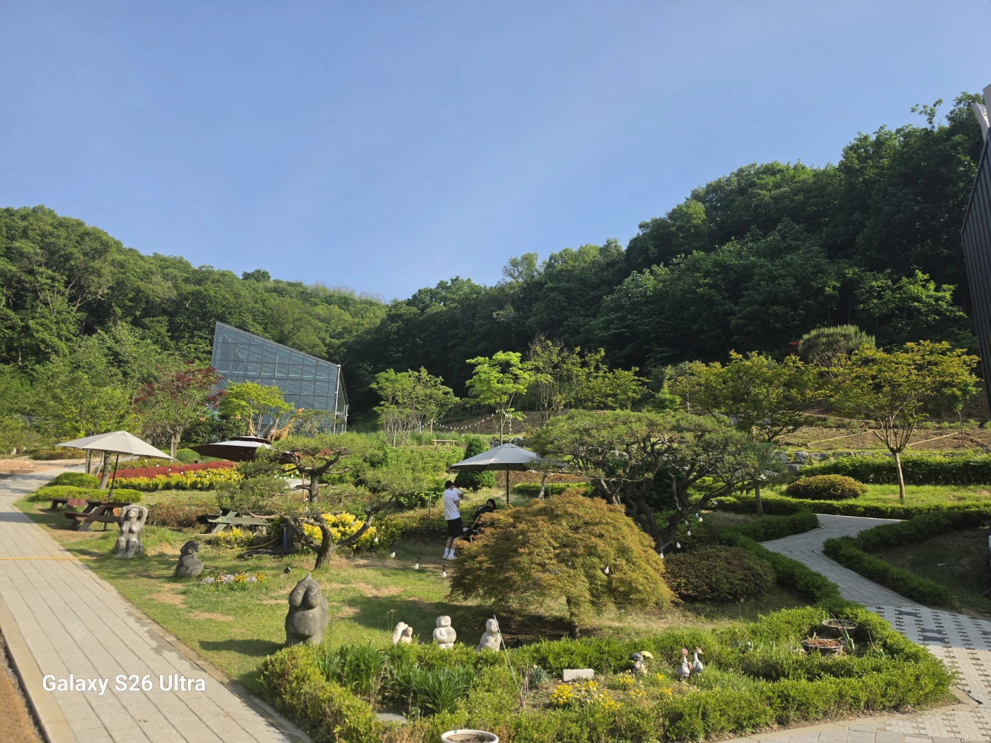 산골수목원 까페