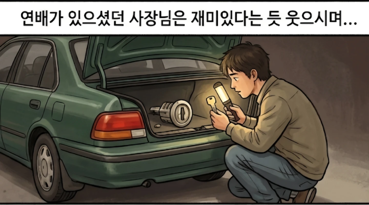 열쇠업자 앞에서 주름잡은 썰