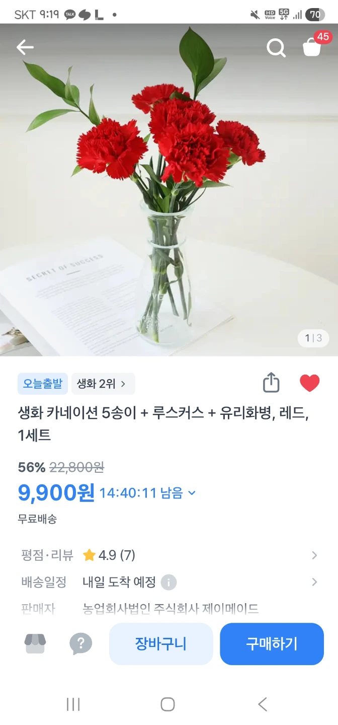 (정보)어버이날 선물추천(카네이션)