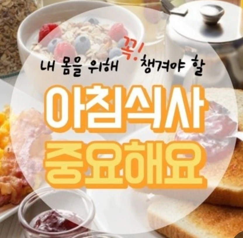 <정보> 헬스 트레이너가 추천하는 아침식사 🍳