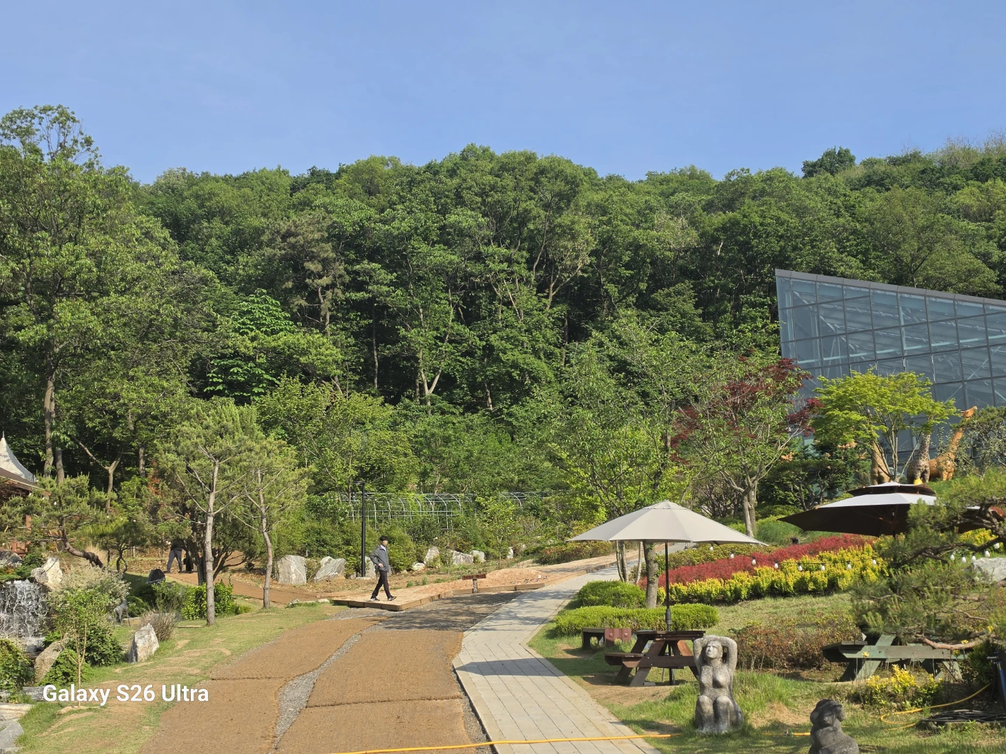 산골수목원 까페