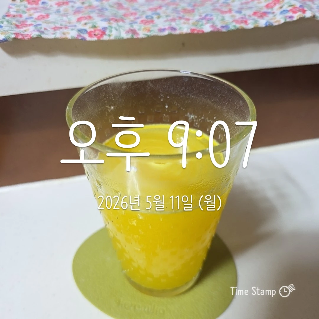 저녁 루틴 인증