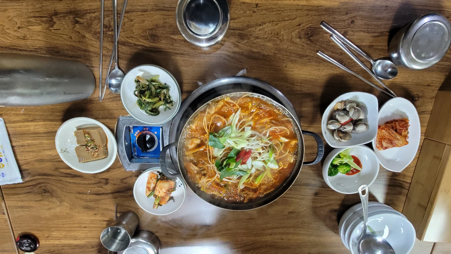 낙안 점심 고향정가