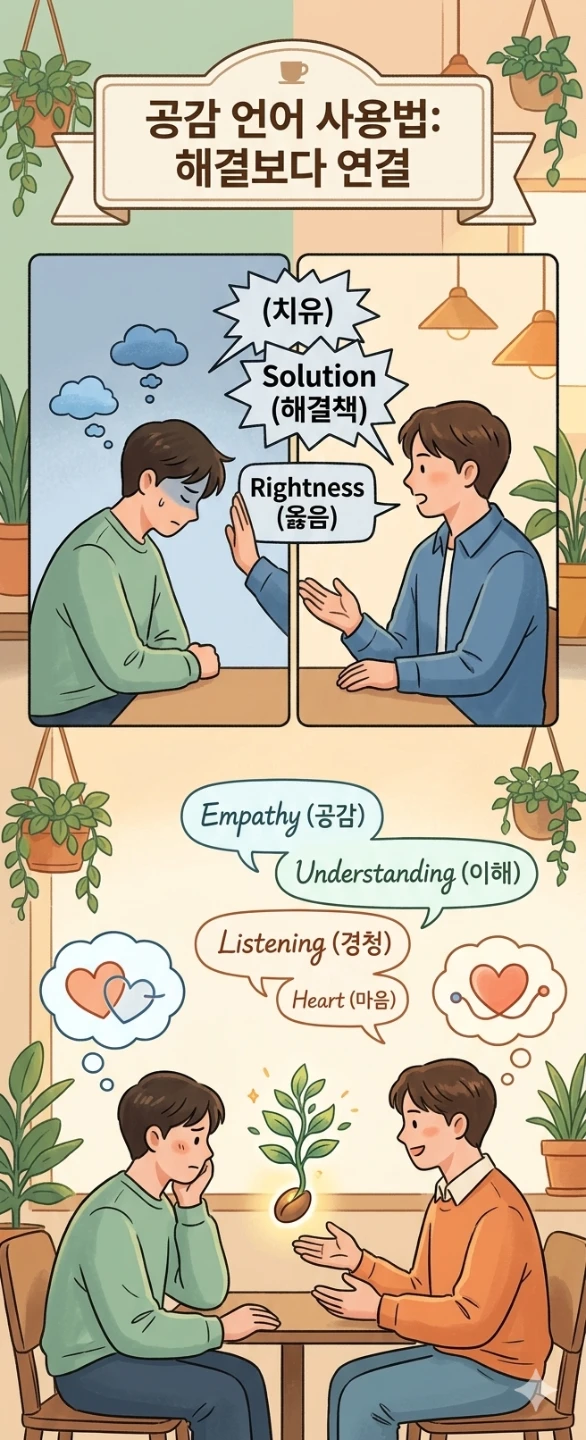 관계를 부드럽게 만드는 '공감 언어' 사용법