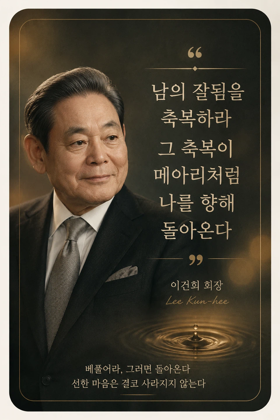 남의 잘됨을 축복하라