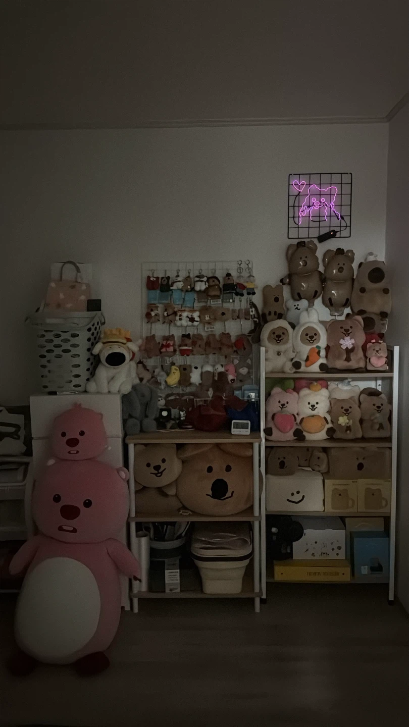 쿼카를 너무 좋아해서 하나 둘 모으다보니 이렇게나 모으게 됐어요!