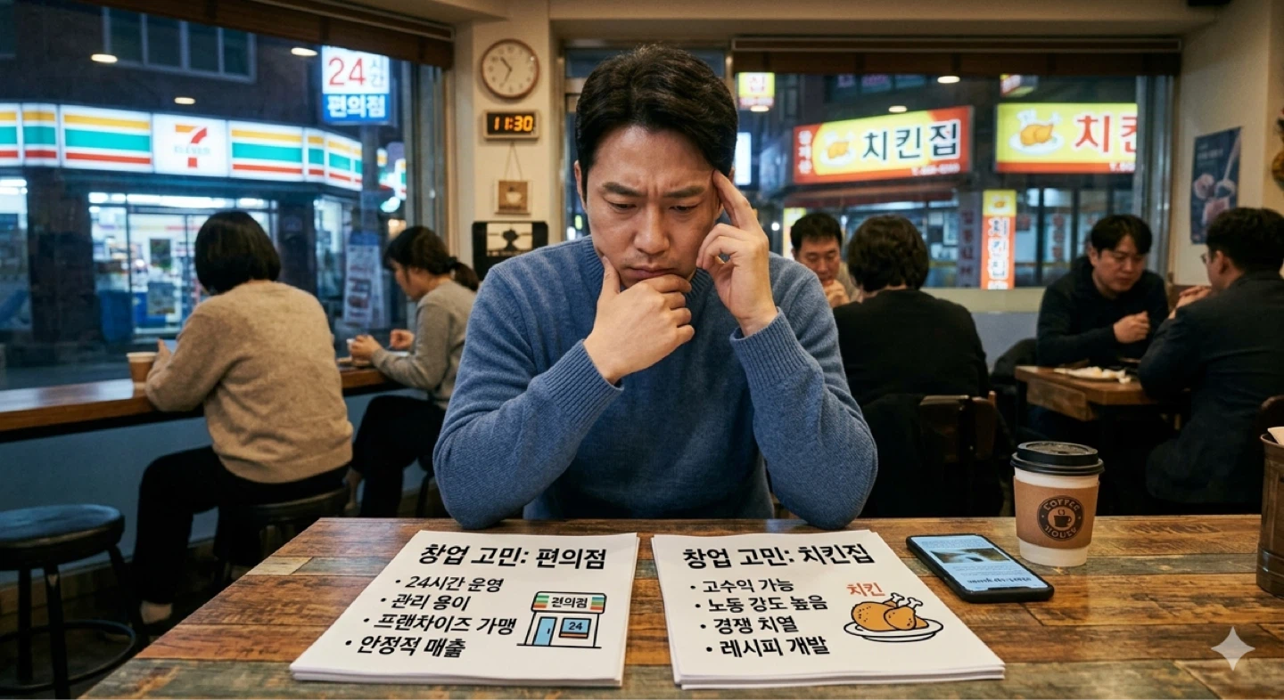 편의점 vs 치킨집, 여러분이라면?