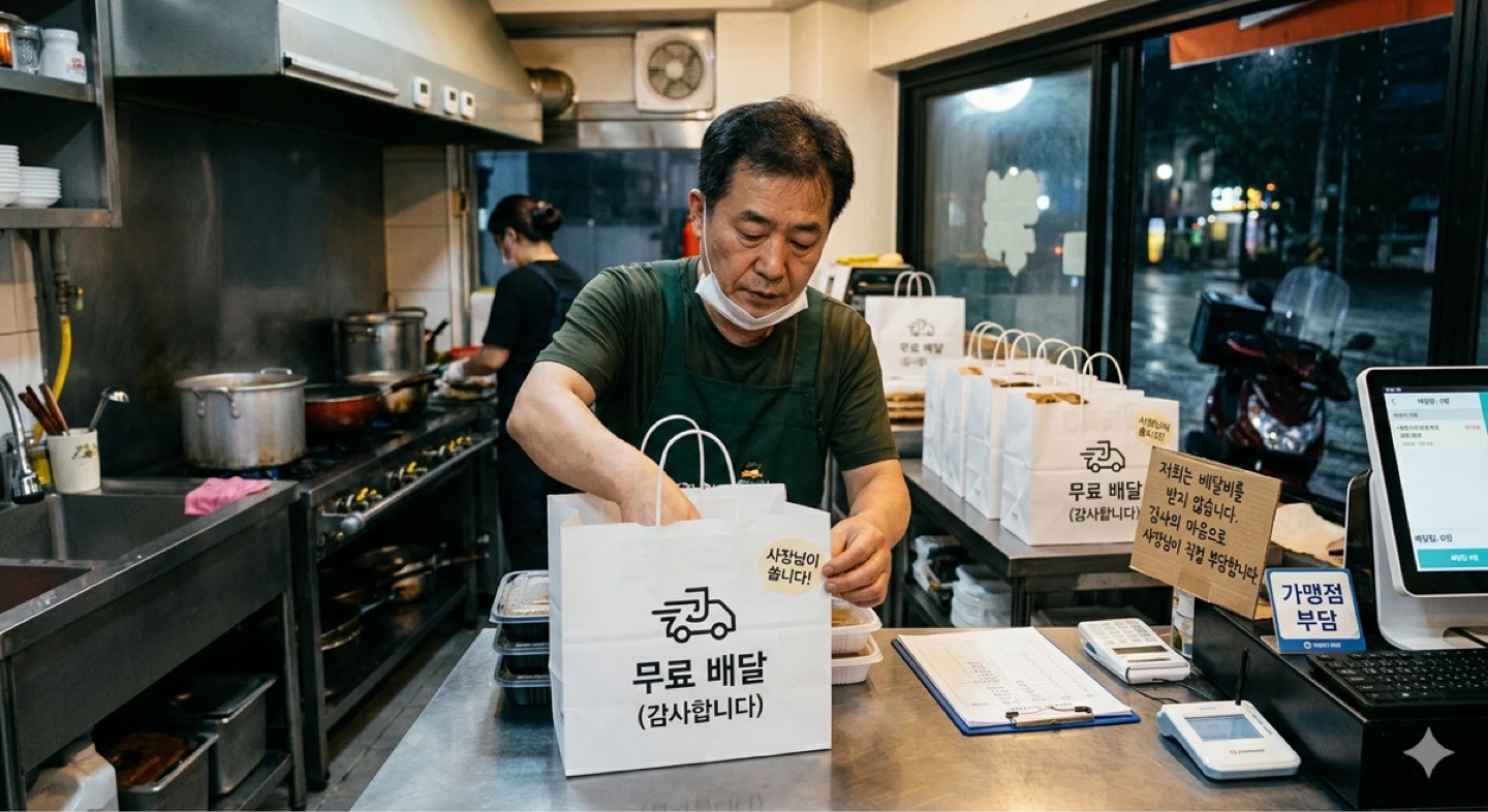 배달비가 사라졌다고요?