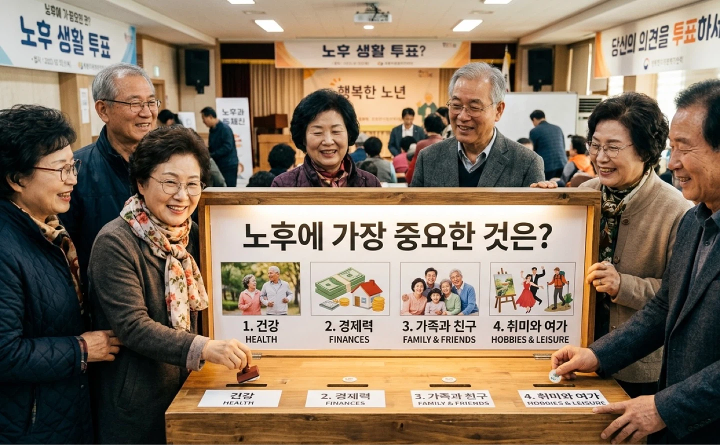 노후에 가장 중요한 것은?