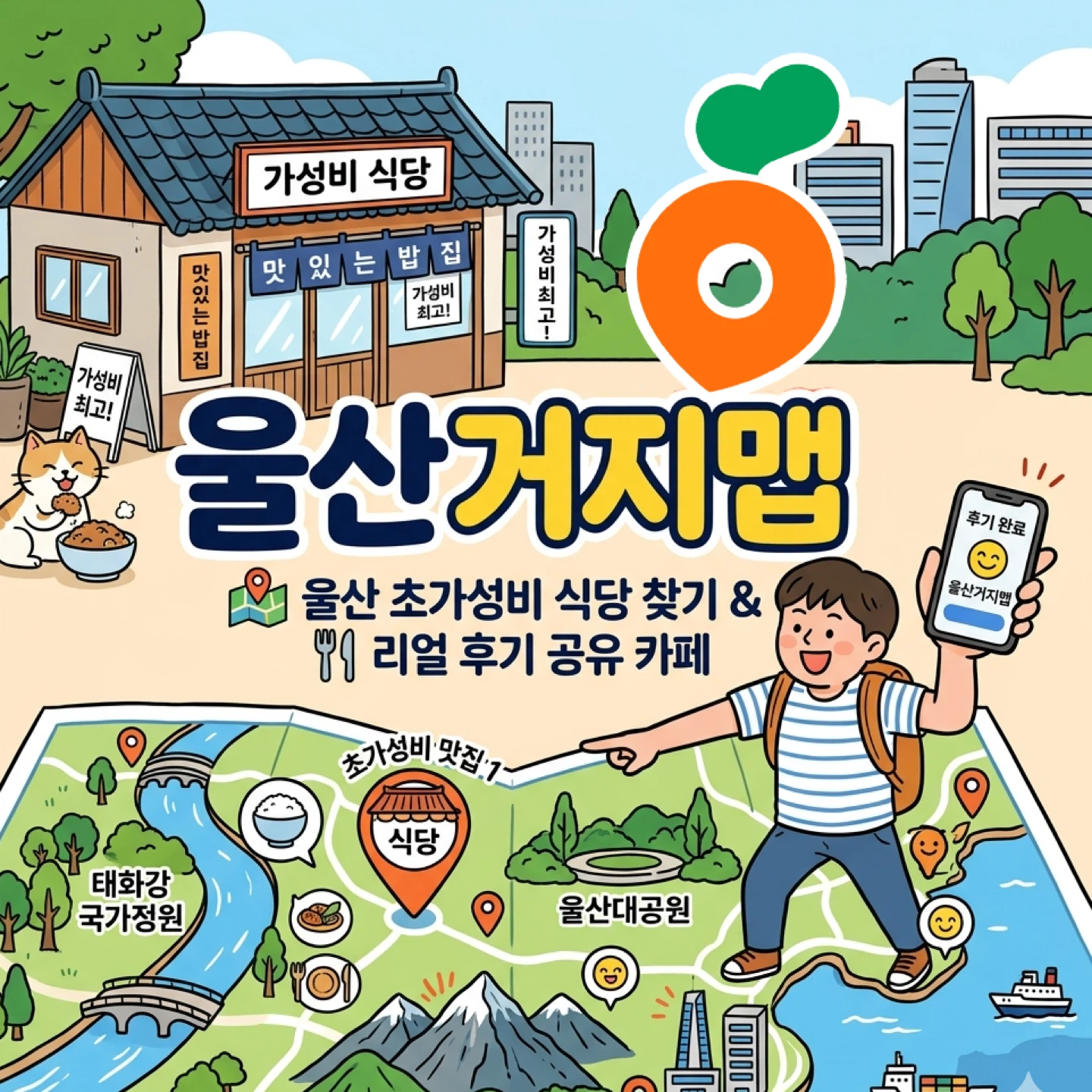 울산 가성비 맛집을 추천해주세요! 👍