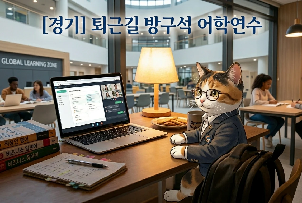 📢 [필독] '[경기] 퇴근길 방구석 어학연수' 크루 님들을 환영합니다 !