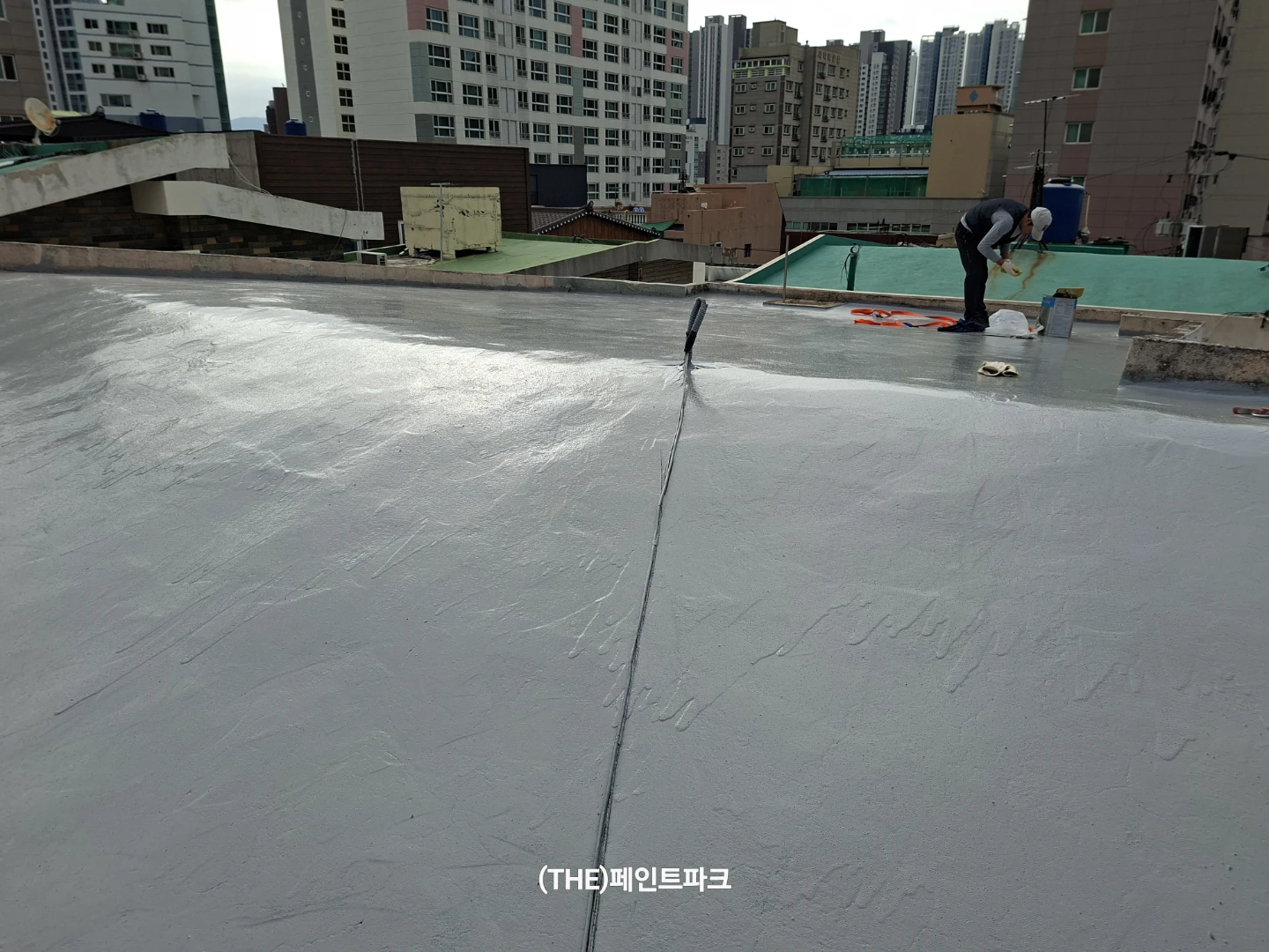 옥상 우레탄방수 공사 시공순서