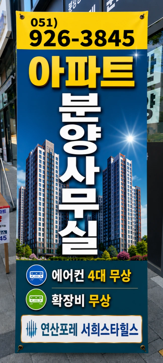 부산 아파트84타입 4억대 실화?🌈연산포레서희스타🌈     ☆분양가 파격할인☆