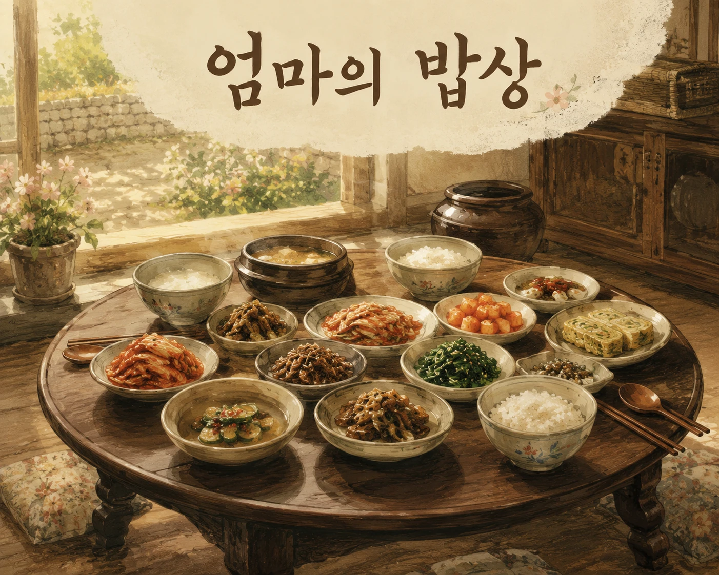 엄마의 음식은 평생 잊히지 않는다