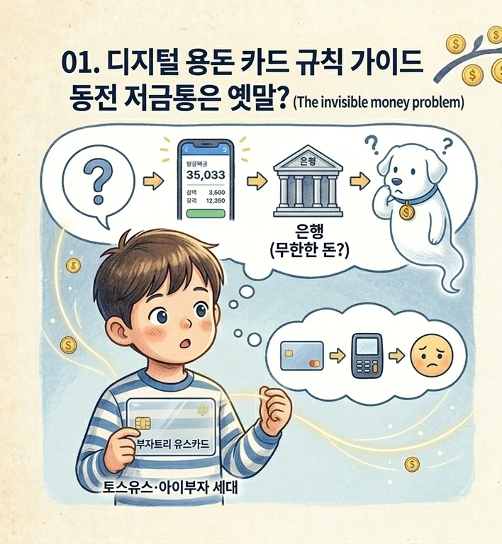 [디지털용돈_컬럼4]  "카드 긁으면 돈이 무한대로 나와?"