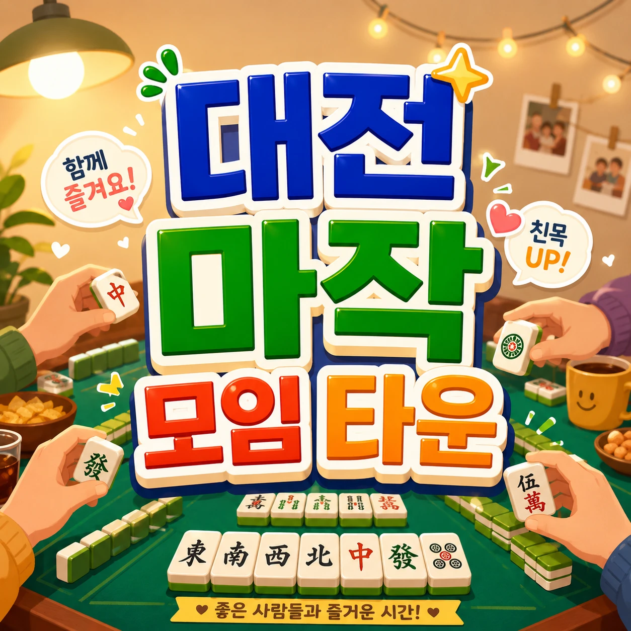 6월 14일 (일) 대전 마작 정기 모임!
