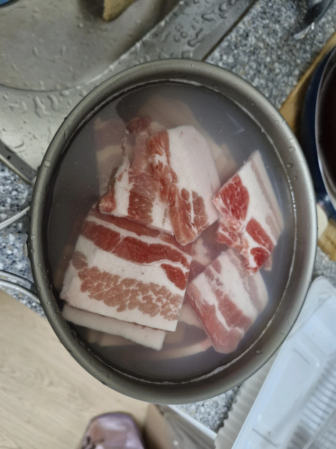 냉동삼겹살 해동 방법