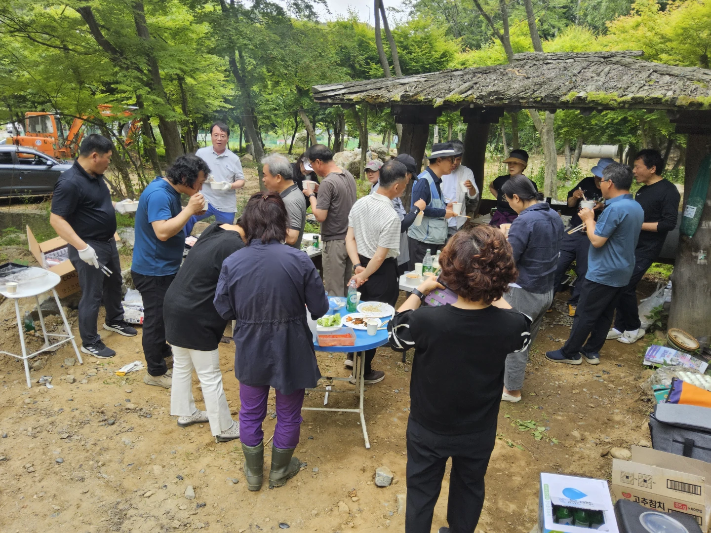🐝 청계산양봉아카데미 친목 고기파티 후기 🐝  어제는 양봉교육인지, 먹방대회인지 구분