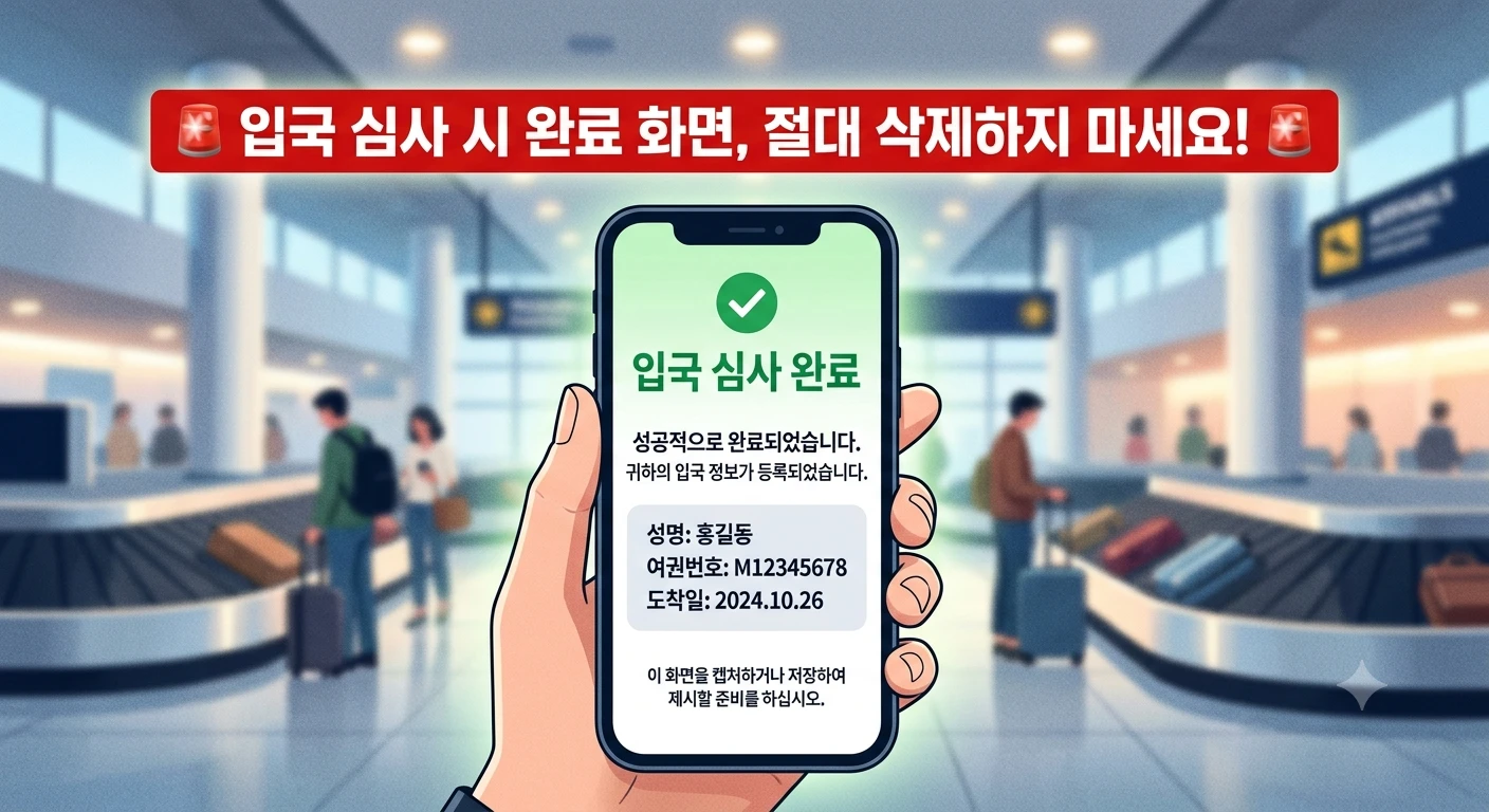 베트남 입국신고서 필수작성 안내