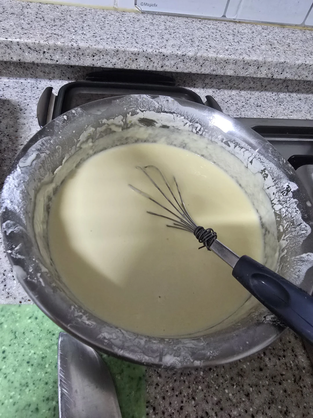 비가 오셔서 김치전 부쳤네요~^^