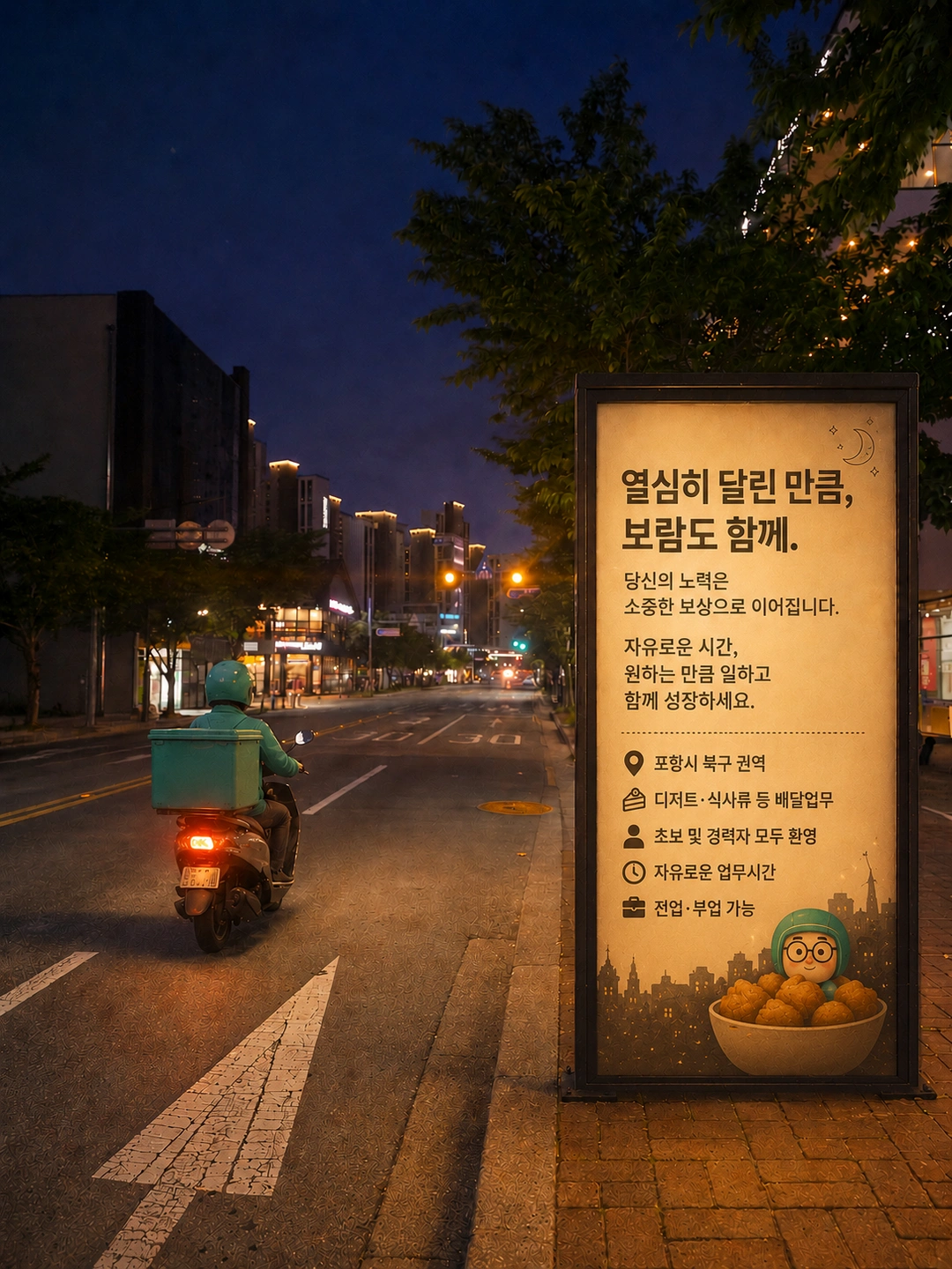 북구 배달알바하실분 모십니다