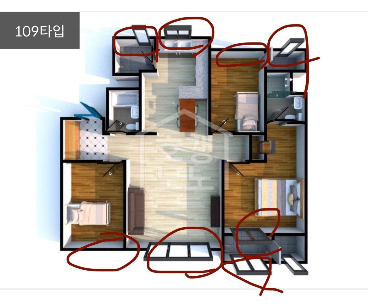 각방창문 청소 꼼꼼히 해주실분 공고 썸네일