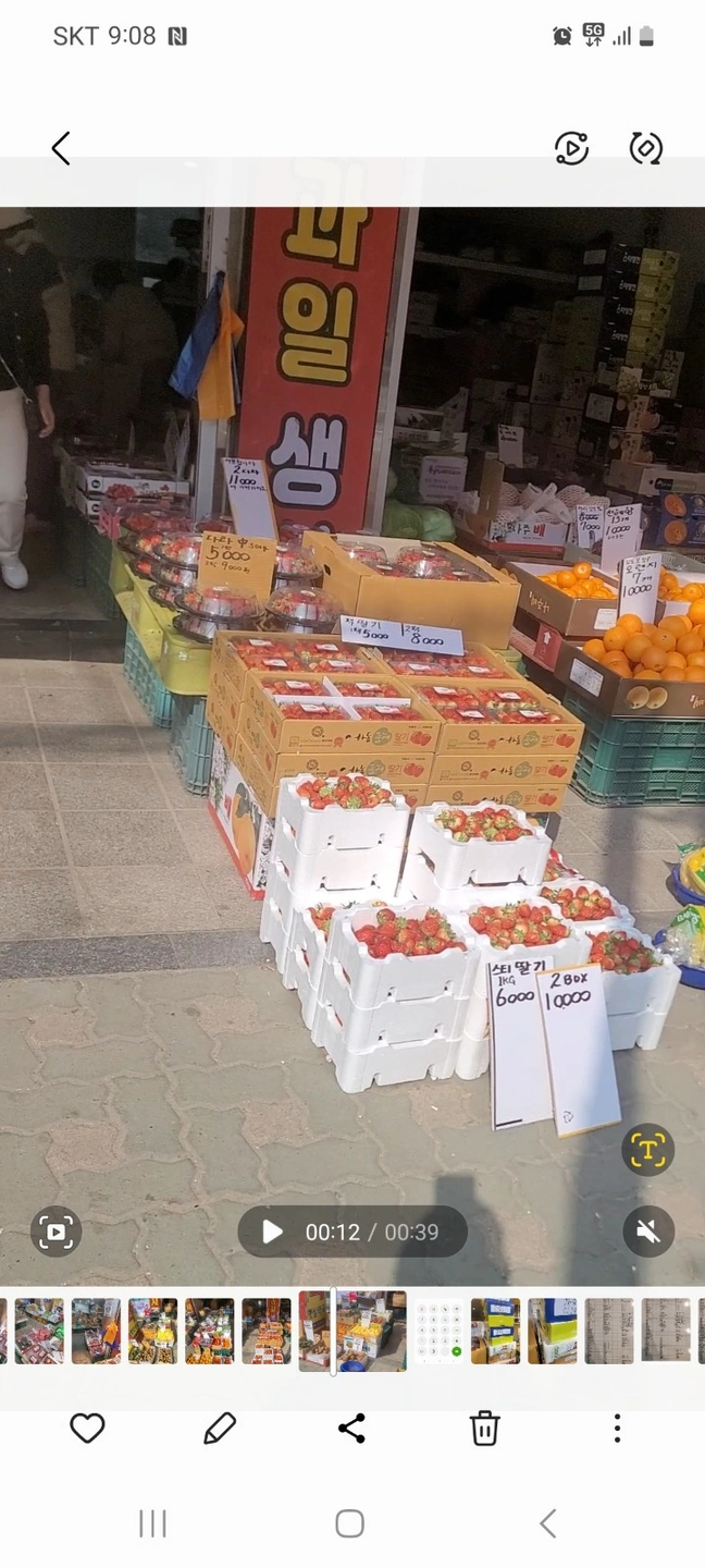 야채 과일집 직원 구합니다