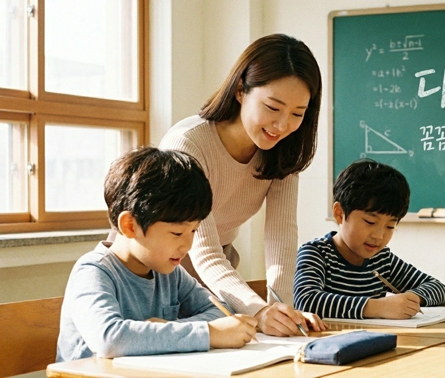 초등 수학선생님을 기다려요