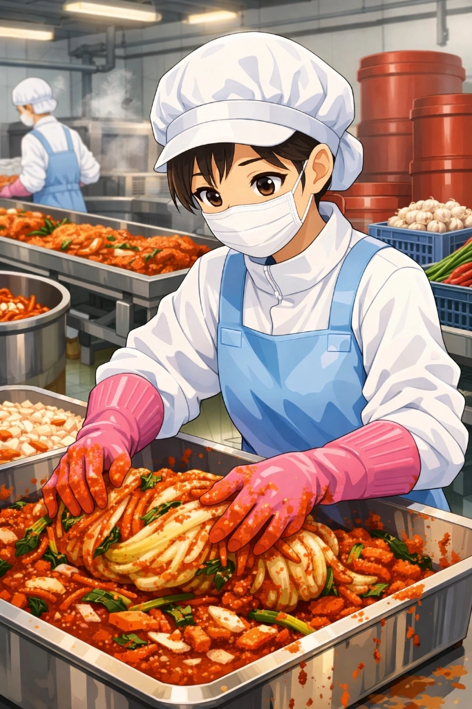 화성남양 김치공장 생산 사원 모집합니다.